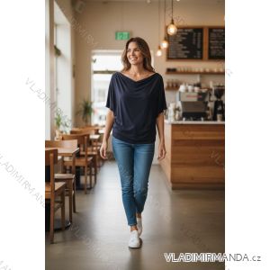 Jacke dünne lange Ärmel Frauen (UNI XS-M) ITALIENISCHE MODE IM120049