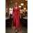 Kleid übergroße Kurzarm Damen (UNI S-L) ITALIAN FASHION IMD20187