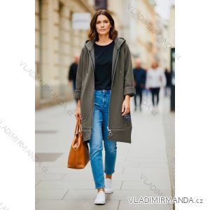 Kleid übergroße Kurzarm Damen (UNI S-L) ITALIAN FASHION IMD20187