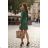 Kleid übergroße Kurzarm Damen (UNI S-L) ITALIAN FASHION IMD20187