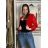 Eleganter Damen Bolero (uni sl) ITALIENISCHE Mode IMC18343 -   schwarz -   M / L