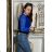 Eleganter Damen Bolero (uni sl) ITALIENISCHE Mode IMC18343 -   schwarz -   M / L