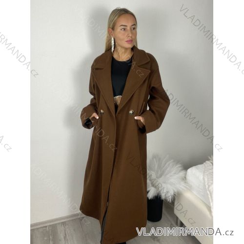 Damenmantel mit langen Ärmeln (40/42/44, Einheitsgröße) Italienische Mode IMPVN25251006