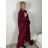 Šaty letní na ramínka dámské (S/M ONE SIZE) ITALSKÁ MÓDA IMPBB22B21841  schwarz