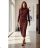 Strickjacke gestrickte Langarmfrauen (UNI S / M) ITALIAN FASHION IMD20425
