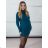Elegantes Damenkleid mit langen Ärmeln (S/M EINHEITSGRÖSSE) ITALIAN FASHION IMPBB23B20866