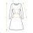 Trägerloses Partykleid aus Tüll für Damen (S/M/L ONE SIZE) ITALIAN FASHION IM923001 blau 34