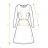 Trägerloses Partykleid aus Tüll für Damen (S/M/L ONE SIZE) ITALIAN FASHION IM923001 schwarz 34