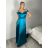 Langes Carmen-Partykleid für Damen (S/M/L EINHEITSGRÖSSE) ITALIAN FASHION IM324302