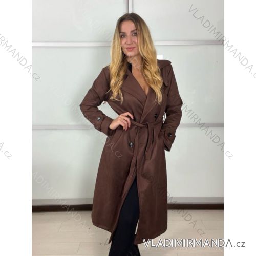 Langes Chiffon-Kurzarmkleid für Damen (S/M ONE SIZE) ITALIAN FASHION IMWGS231048