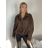 Jacke dünne lange Ärmel Frauen (UNI XS-M) ITALIENISCHE MODE IM120049