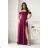 Damen Plus Size (42-46) langes elegantes ärmelloses Partykleid POLISH FASHION PMLBC23265-10 38 vínová třešňová