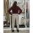 Lange Sommer-Haremshose für Damen (42/44/46 Einheitsgröße) ITALIAN FASHION IM424361