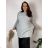 Jacke dünne lange Ärmel Frauen (UNI XS-M) ITALIENISCHE MODE IM120049