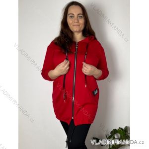 Übergroßer gestrickter Langarmpullover für Damen (S/M EINHEITSGRÖSSE) ITALIAN FASHION IMSN2416125