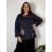 Langarm-Tunika für Damen in Übergröße (XL-4XL) POLISH FASHION PMWG23KARIN