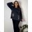 Langarm-Tunika für Damen in Übergröße (XL-4XL) POLISH FASHION PMWG23KARIN