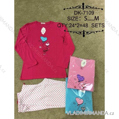 Pyjamas lange Damen (sm) VALERIE DREAM DK-7109