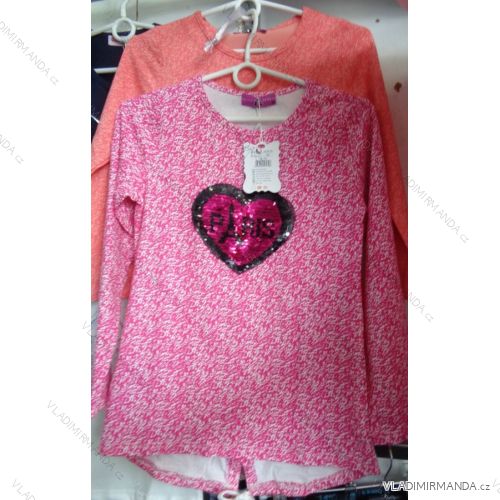 T-Shirt langärmliges jugendlich Mädchen (134-164) GLASBEAR HZ-8170