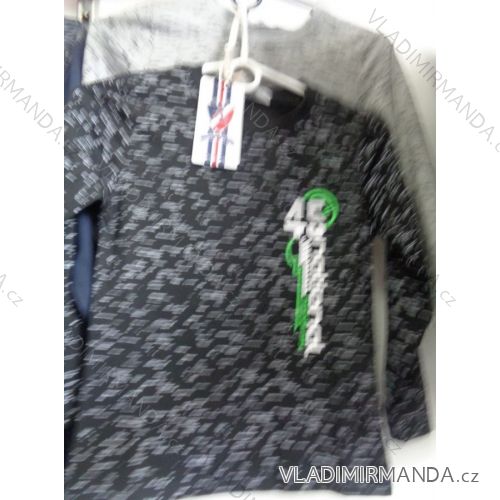 T-Shirt langärmliger jugendlicher Junge (116-146) GLASBEAR HZ-6340
