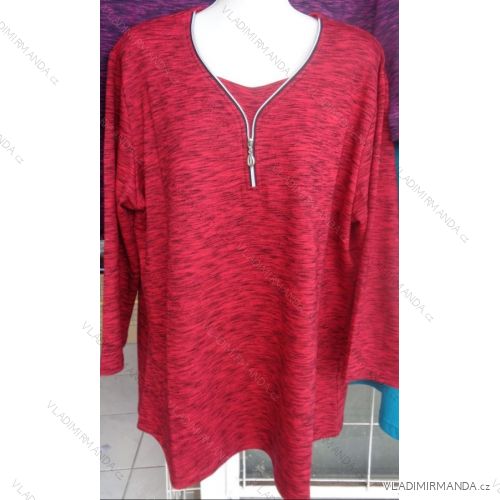 Bluse 3/4 Ärmel Reißverschluss (l-3xl) BATY PNU-3/4-XUOC-KHOA
