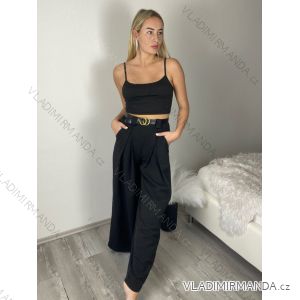 Gestrickter Rollkragenpullover für Damen mit langen Ärmeln (Einheitsgröße S/M) ITALIAN FASHION IM323001