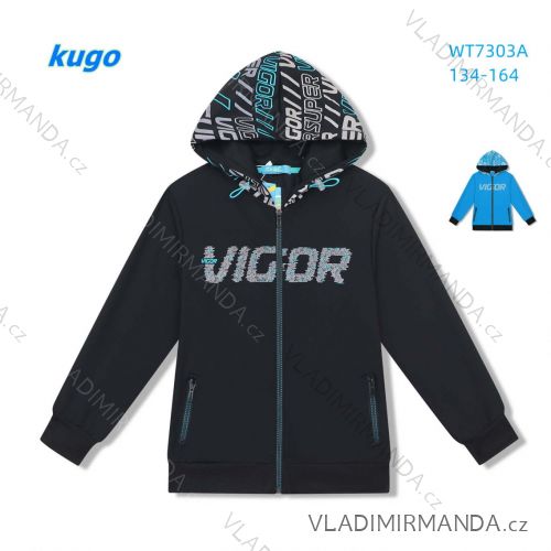 T-Shirt mit langen Ärmeln Kinder Mädchen Mädchen (98-128) KUGO JC0720