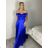 Langes Carmen-Partykleid für Damen (S/M/L EINHEITSGRÖSSE) ITALIAN FASHION IM324302