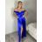 Langes Carmen-Partykleid für Damen (S/M/L EINHEITSGRÖSSE) ITALIAN FASHION IM324302