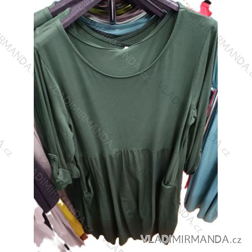 Übergroßer gestrickter Langarmpullover für Damen (S/M EINHEITSGRÖSSE) ITALIAN FASHION IMSN2416125