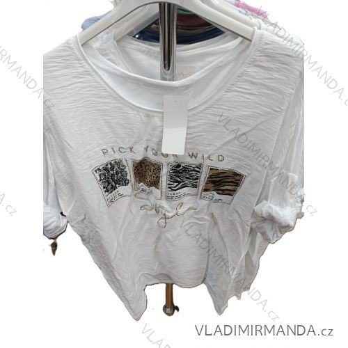 Übergroßer gestrickter Langarmpullover für Damen (S/M EINHEITSGRÖSSE) ITALIAN FASHION IMSN2416125