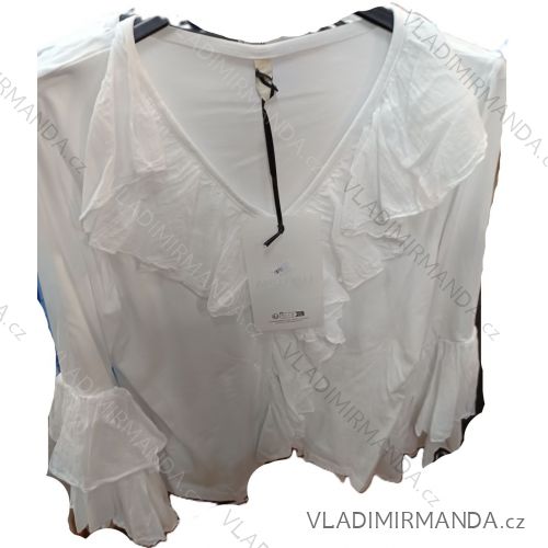 Übergroßer gestrickter Langarmpullover für Damen (S/M EINHEITSGRÖSSE) ITALIAN FASHION IMSN2416125