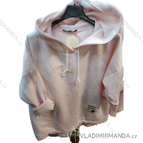 Übergroßer gestrickter Langarmpullover für Damen (S/M EINHEITSGRÖSSE) ITALIAN FASHION IMSN2416125