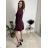 Damen 3/4 Langarm-Hemdkleid (XS/S/M Einheitsgröße) ITALIAN FASHION IMD25030