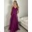 Trägerloses langes Partykleid für Damen (Einheitsgröße S/M) ITALIAN FASHION IMPSH2360055 -   růžová starorůžová -   S / M