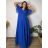 Langärmliges, leichtes Damen-Kapuzensweatshirt mit Reißverschluss, übergroß (52/54/56 ONE SIZE) ITALIAN FASHION IMC25359 44/46/48 dunkelblau