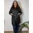 Jacke dünne lange Ärmel Frauen (UNI XS-M) ITALIENISCHE MODE IM120049