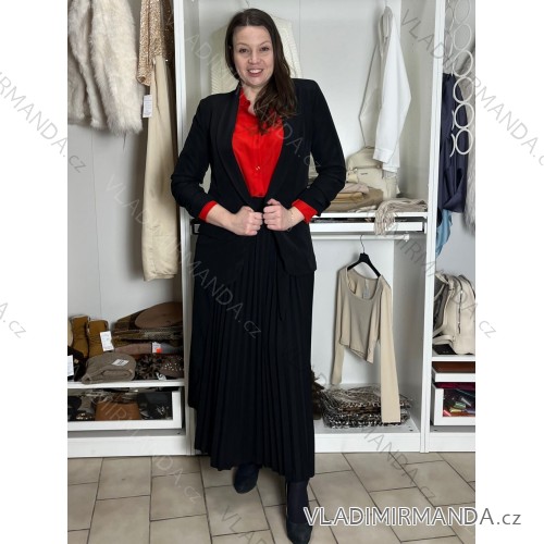 Damen-Langarmjacke (S/M Einheitsgröße) ITALIAN FASHION IMPSH236078G -   schwarz -   S / M / L