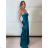 Langes ärmelloses Sommerkleid für Damen (Einheitsgröße S/M) ITALIAN FASHION IMPBB233449lx weiß S / M
