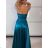 Langes ärmelloses Sommerkleid für Damen (Einheitsgröße S/M) ITALIAN FASHION IMPBB233449lx weiß S / M