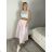 Elegantes Hemd Langarm Damen Kleid (S / M ONE SIZE) ITALIAN FASHION IMWY21734 S / M / L růžová světlá