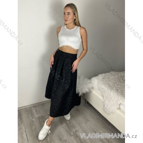 Elegantes Hemd Langarm Damen Kleid (S / M ONE SIZE) ITALIAN FASHION IMWY21734 S / M / L schwarz