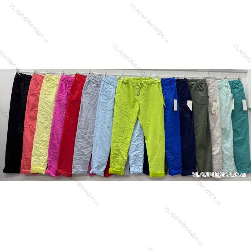 Sommerkleid oval Kurzarm Damen Übergröße (50/52/54 Einheitsgröße) ITALIAN FASHION IM425011