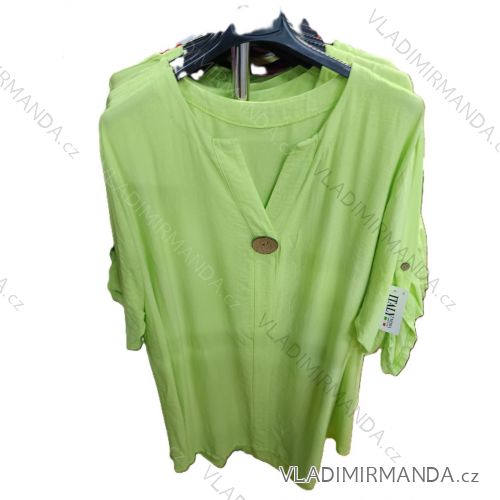 Übergroßer gestrickter Langarmpullover für Damen (S/M EINHEITSGRÖSSE) ITALIAN FASHION IMSN2416125