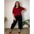 Übergroßer gestrickter Langarmpullover für Damen (S/M EINHEITSGRÖSSE) ITALIAN FASHION IMSN2416125