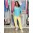 Elegante, lange Jogginghose für Damen (Einheitsgröße S/M/L) ITALIAN FASHION IMD23634 S / M / L žlutá