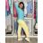 Elegante, lange Jogginghose für Damen (Einheitsgröße S/M/L) ITALIAN FASHION IMD23634 S / M / L žlutá
