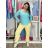 Elegante, lange Jogginghose für Damen (Einheitsgröße S/M/L) ITALIAN FASHION IMD23634 S / M / L žlutá