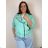 Übergroßer gestrickter Langarmpullover für Damen (S/M EINHEITSGRÖSSE) ITALIAN FASHION IMSN2416125 46/48/50 růžová světlá