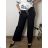 Lange Damenleggings (S - 2XL) MIE25B030 4XL schwarz